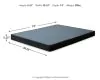 Ashley Sleep® M78X12 Ashley Sleep® M78X12 Low Profile - Twin Foundation - Black