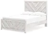 Ashley Furniture B3788B2 Ashley Furniture B3788B2 Cayboni - Full Panel Bed - Whitewash