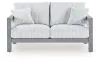 Ashley Furniture PCP695-835 Hurley Park - Loveseat With Cushion - Gray