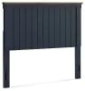 Ashley Furniture B414-87 Ashley Furniture B414-87 Landocken - Full Panel Headboard - Brown / Blue