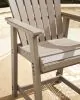 Ashley Furniture PCP228-124 Seacliff Beach - Barstool (Set of 2) - Medium Brown