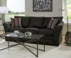 Jackson Furniture Industries 205203-1876/08-2005/14 Varner - Sofa - Ebony