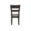 Liberty Furniture 152-C2501S Double Bridge - Splat Back Side Chair - Dark Chestnut