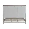 Liberty Furniture 457-BR-KMS Liberty Furniture 457-BR-KMS Ivy Hollow - King Mantle Storage Bed - Weathered Linen / Dusty Taupe