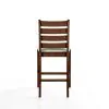 New Classic D1652B-22 New Classic D1652B-22 Pascal - Ladderback Counter Chair (Set of 2) - Walnut