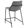 CoasterEveryday 183452 Earnest - Upholstered Counter Chair (Set of 2) - Gray