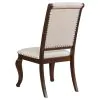 CoasterEssence 110311-S5 Brockway - 5 Piece Extension Leaf Dining Set - Antique Java