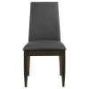 CoasterEssence 115272 Wes - Upholstered Dining Side Chair (Set of 2) - Dark Walnut