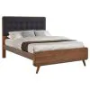 CoasterEssence 205131KW-S5 Robyn - 5 Piece California King Bedroom Set - Dark Walnut