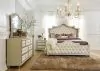 CoasterElevations 223524 Antonella - Upholstered Dresser Mirror - Camel