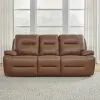 Liberty Furniture 7008SD-33P Cameron - Sofa P3 & ZG - Dakota Saddle