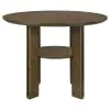 Coaster Fine Furniture 193668-S5 Ottowa - 5 Piece Round Counter Height Dining Room Set - Brown
