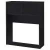 Coaster Fine Furniture 315851T Westpark - Twin Bookcase Headboard - Black