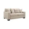 Intercon SY-LS-DXT69-TAU-C Dexter - Loveseat With 4 Pillows - Taupe