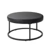 New Classic T4161-4P Forma - 4 Piece Occasional Set (1 Coffee, 1 Large End Table & 1 Stool, 1 Small End Table) - Black / White / Gray