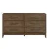 Liberty Furniture 936-BR31 Liberty Furniture 936-BR31 Shaker Lakes - 6 Drawer Dresser - Harvest Brown