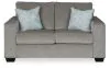 Ashley Furniture 8721435 Ashley Furniture 8721435 Altari - Loveseat - Alloy