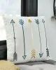 Ashley Furniture A1000994 Gyldan - Pillow (Set of 4) - White / Teal / Gold
