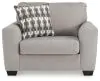 Ashley Furniture 5080523 Avenal Park - Chair And A Half - Flannel