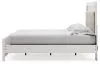 Ashley Furniture B2640B18 Altyra - Queen Panel Bed With Roll Slats - White