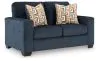 Ashley Furniture 24303/38/35/25 Ashley Furniture 24303/38/35/25 Aviemore - 3 Pc. - Sofa, Loveseat, Rocker Recliner - Ink