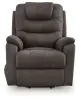 Ashley Furniture 1760912 Snowfield - Power Lift Recliner - Gunmetal
