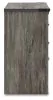 Ashley Furniture B4480-92 Frandern - Two Drawer Night Stand - Gray