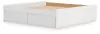 Ashley Furniture EB9630B18 Ashley Furniture EB9630B18 Onita - King Platform Bed With 2 Side Storage - White