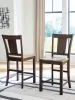 Ashley Furniture PCD651-124 Rylandeen - Barstool (Set of 2) - Light Brown / Dark Brown