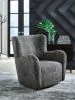 Ashley Furniture A3000796 Ashley Furniture A3000796 Rowenburg - Swivel Glider Accent Chair - Heather Charcoal