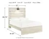 Ashley Furniture B192B3 Ashley Furniture B192B3 Cambeck - Full Panel Bed - Whitewash