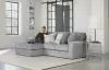 Jackson Furniture Industries 2477/75/42-28 Jackson Furniture Industries 2477/75/42-28 Glacier - 2 Piece Sofa Chaise (RSF Loveseat / LSF Chaise) - Shark