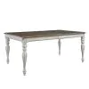 Liberty Furniture 244-DR-5RLS Magnolia Manor - 5 Piece Rectangular Table Set - Antique White