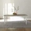 Liberty Furniture 661W-T4074 Whitney - Rectangular Leg Table - Antique Linen / Weathered Gray