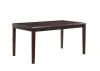 New Classic D1701-160-EBY New Classic D1701-160-EBY Gia - 5 Piece Dining Set (Table & 4 Chairs) - Ebony
