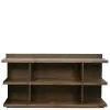 Riverside Furniture 28034 Perspectives - Peninsula Bookcase - Brushed Acacia