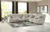 Jackson Furniture Industries 635/91/99/98-16 Jackson Furniture Industries 635/91/99/98-16 Ashland - 3 Piece Power Reclining Sectional With 4 Lay Flat Reclining Seats - Buff