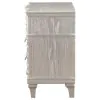 CoasterElevations 223392 Evangeline - 3-Drawer Nightstand - Silver Oak