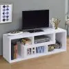 CoasterEveryday 800330 Velma - Multipurpose TV Stand And Bookshelf - White