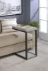 CoasterEveryday 902933 Beck - Engineered Wood C-Shape Sofa Side Table - Cement