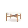 New Classic 60-823-CT Solstice - Coffee Table With Terrazo Top - White