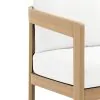 New Classic G5511-22-WHT Wesley - Patio Loveseat With Cushions - White