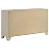 Coaster Fine Furniture 225063 Trenton - 6-Drawer Bedroom Dresser - Rustic Cream