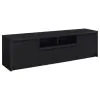 Coaster Fine Furniture 706223-SET Winfield - 3 Piece Entertainment Center TV Stand - Black