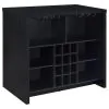 Coaster Fine Furniture 182784 Topanga - Engineered Wood Freestanding Home Bar - Black