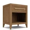 Riverside Furniture 51868 Halbrooke - One Drawer Nightstand - Light Brown