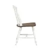 Liberty Furniture 741-C1500S Al Fresco - Slat Back Side Chair - Graphite & Whitestone