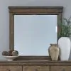 Liberty Furniture 930-BR51 Carolina Park - Mirror - Amber Brown