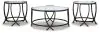 Ashley Furniture T115-13 Tarrin - Occasional Table Set (Set of 3) - Black