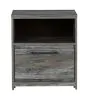 Ashley Furniture B221-91 Baystorm - One Drawer Night Stand - Gray